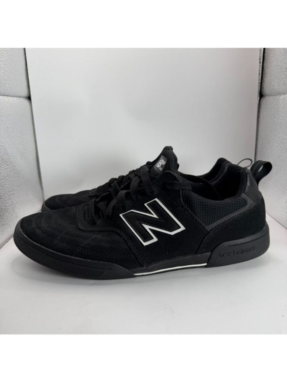 New Balance 288S Black Casual Shoes Mens Size 9.5 EU 44 Suede & Mesh Upper - Picture 4 of 8